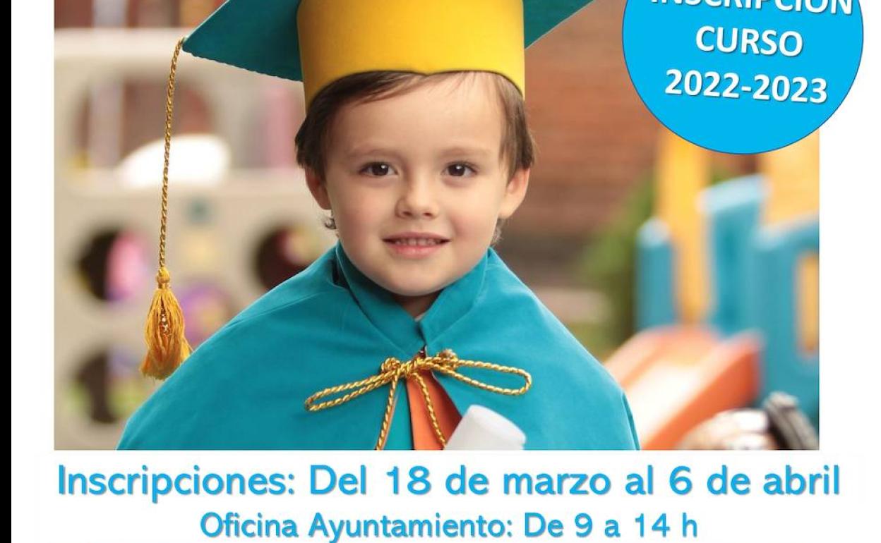 Apertura de plazo de inscripción para la Escuela Municipal Infantil